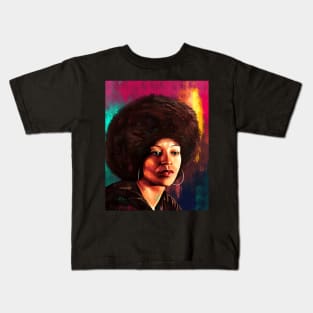 Angela Davis Kids T-Shirt